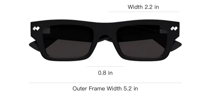 Bottega Veneta Rectangular Frame Sunglasses-2