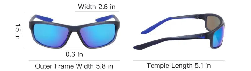Nike Rabid 22 M Rectangle Frame Sunglasses-3