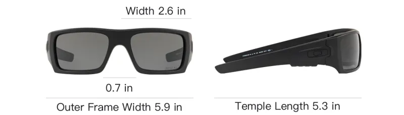 Oakley Sunglasses Unisex Black-3