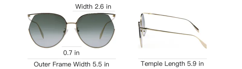 Alexander McQueen Sunglasses Women's Jasper-6