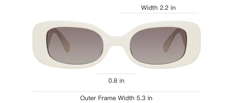 Linda Farrow Lola Reatangular Frame Sunglasses-3