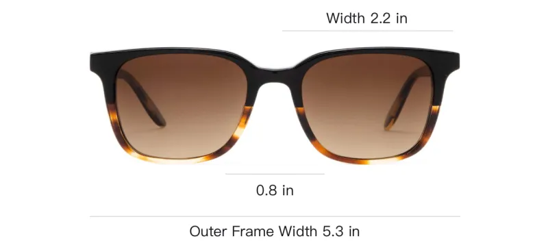 BARTON PERREIRA Sunglasses Unisex Brown-2