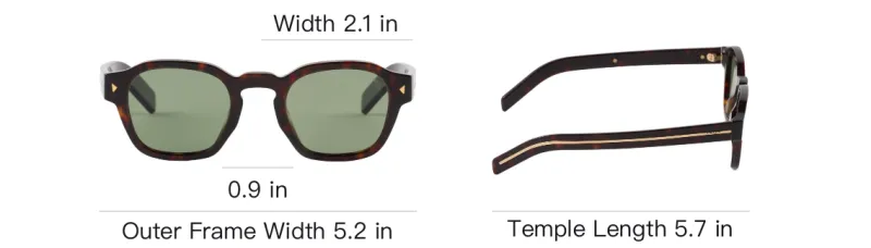 PRADA Eyewear Logo plaque Square frame Sunglasses-4