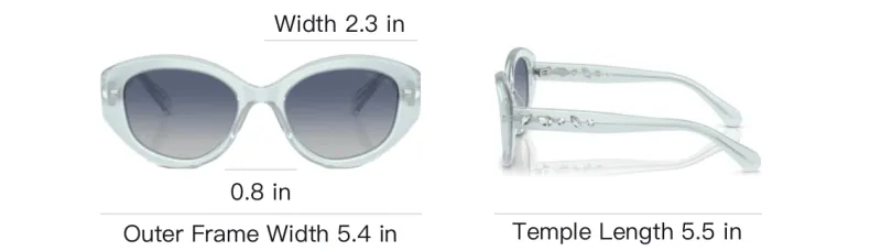 Swarovski Eyewear Cat Eye Sunglasses-3