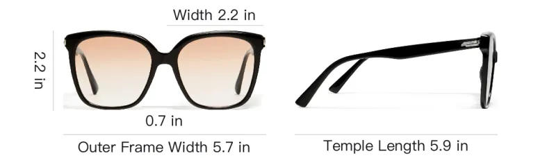 GENTLE MONSTER Plate Frame Square Sunglasses Unisex Black-3