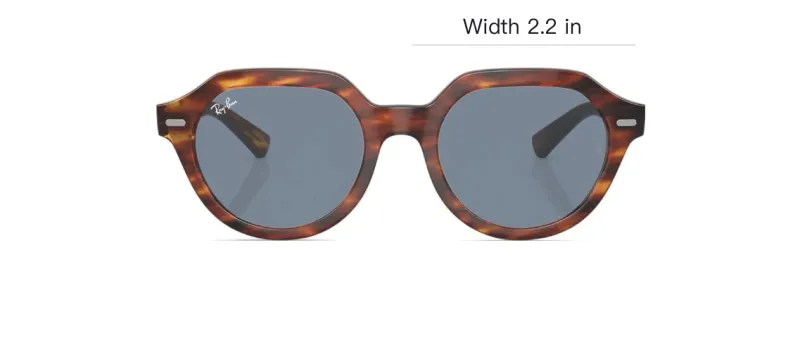 RayBan Gina Square Frame Sunglasses-3