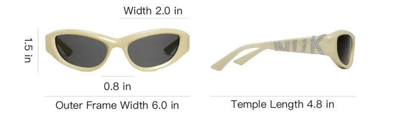 GENTLE MONSTER Sunglasses Unisex Light Yellow-3