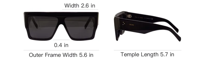 CELINE Square Frame Sunglasses-3