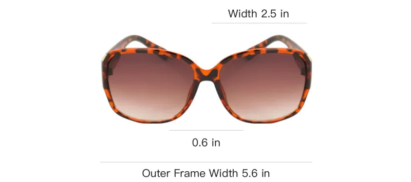 GUESS Resin Square Sunglasses Women's Brown-3