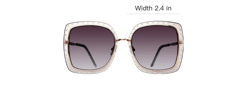 STEVE MADDEN - Square Sunglasses Unisex Gold-3