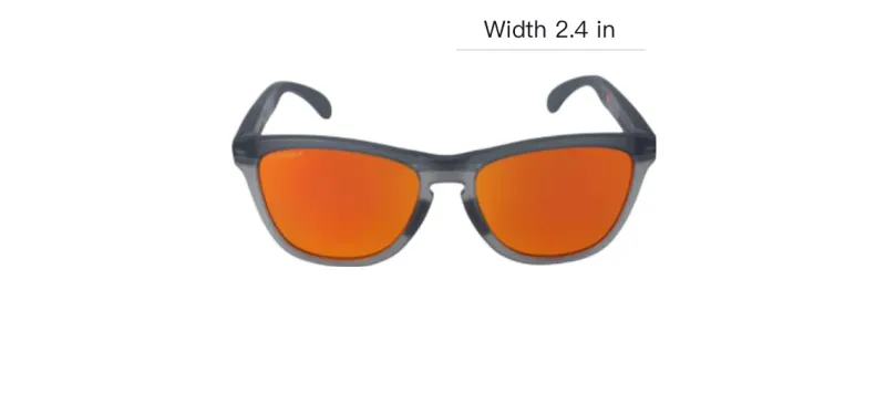 Oakley Propionate Ester Irregular Shape Sunglasses Unisex Black-2