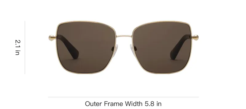 Burberry Logo Square Sunglasses-3