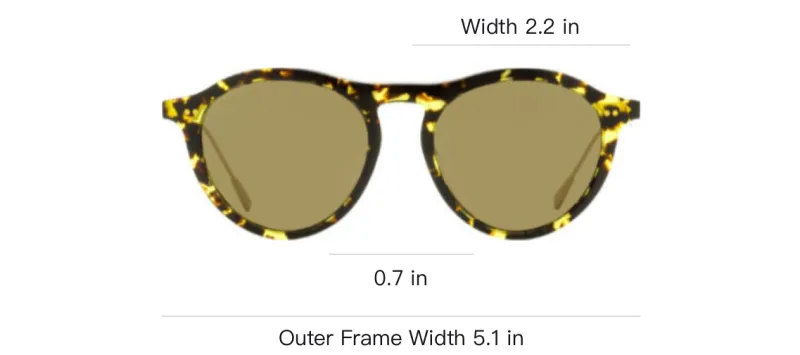 TOD'S Round Sunglasses Men's Tortoiseshell-3