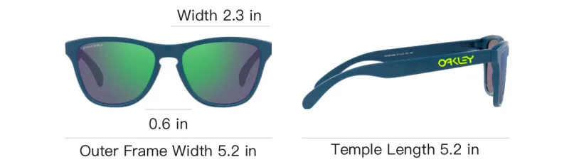 Oakley Square Sunglasses Men's Blue-4