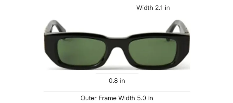 OFF WHITE Fillmore Square Sunglasses-2