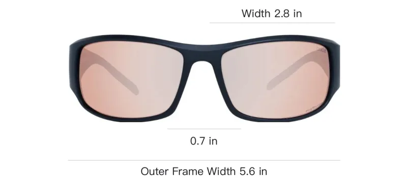 BOLLE Plastic Irregular Shape Sunglasses Women's Black-3