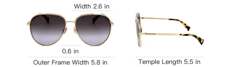Lanvin Aviator Frame Sunglasses-3