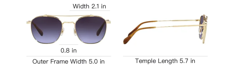 Oliver Peoples Sunglasses Unisex Gold-4