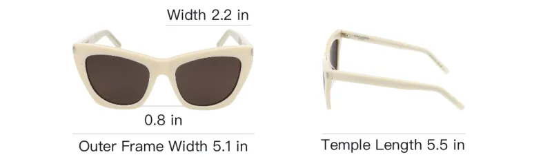 SAINT LAURENT Eyewear Kate Sunglasses-4