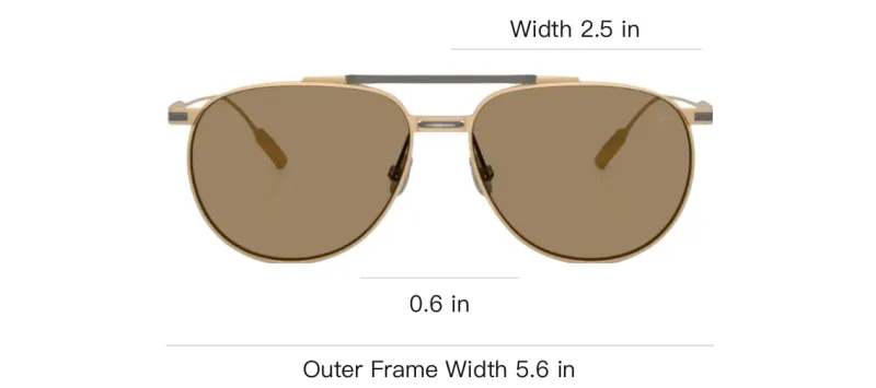 Brunello Cucinelli Pilot frame Sunglasses-3