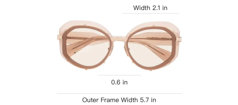 BALMAIN Brigitte Round-frame Sunglasses-2