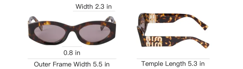 MIU MIU Tortoiseshell Sunglasses-3