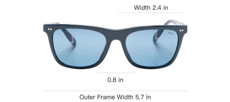 Polo Ralph Lauren Square Frame Sunglasses-2
