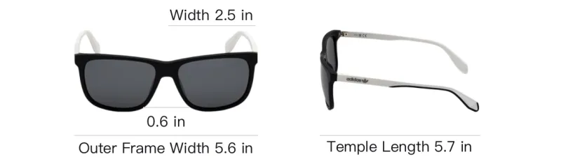 Adidas Originals Rectangle Frame Sunglasses-4