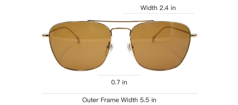 GUCCI Aviator Frame Sunglasses-3