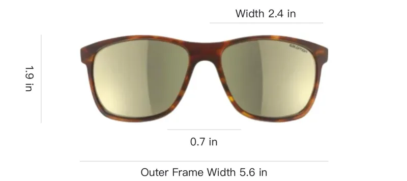 SALOMON Round Sunglasses Unisex Brown-2