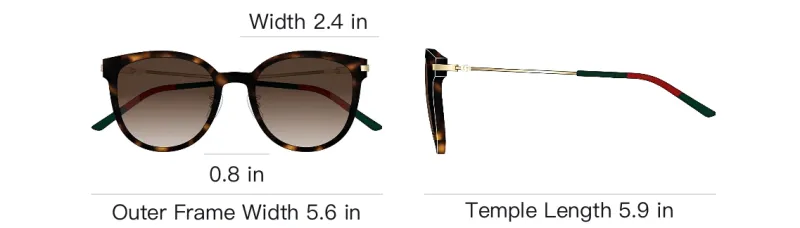 GUCCI Square Frame Sunglasses-3