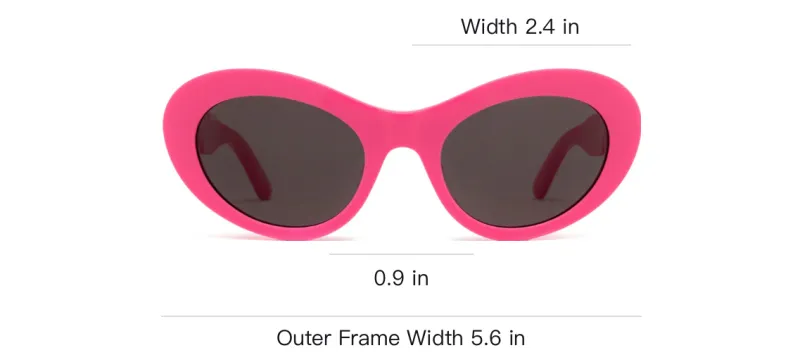 Balenciaga Cat Eye Frame Sunglasses-2