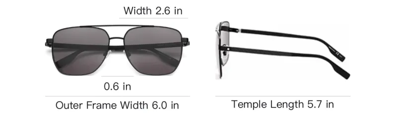 MONTBLANC Metal Rubber Aviator Sunglasses Unisex Black-3
