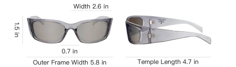 PRADA Butterfly Frame Sunglasses-3
