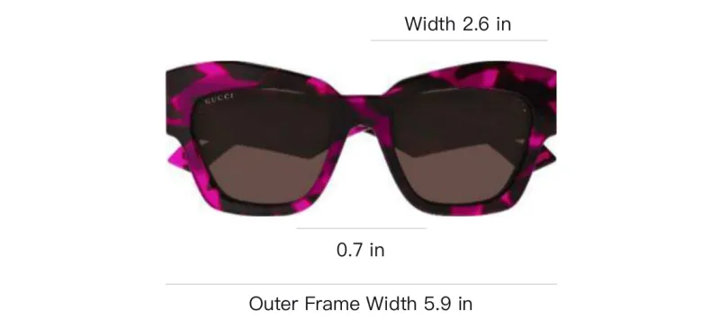 GUCCI Plastic Cat Eye Sunglasses Women's Tortoiseshell-2