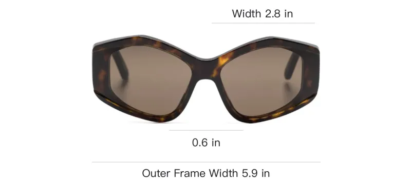 Balenciaga Eyewear Logo print Cat Eye frame Sunglasses-2
