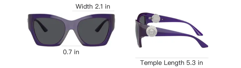 VERSACE Irregular-Frame Sunglasses-3