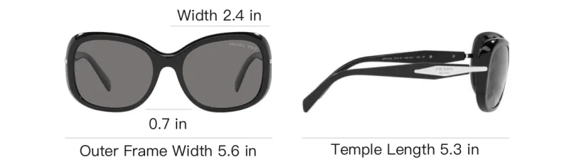 PRADA Square Frame Sunglasses-3