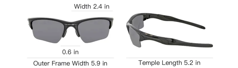 Oakley O Matter Irregular Shape Sunglasses Men's Black-6