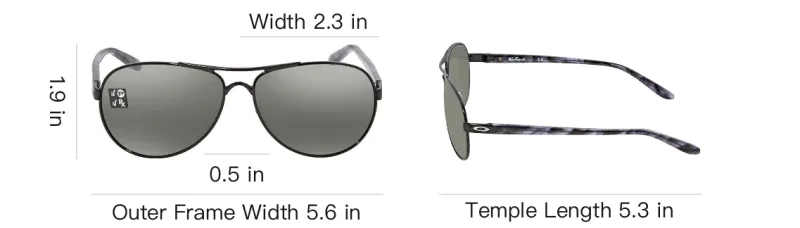 Oakley Metal Aviator Sunglasses Men's Black-3