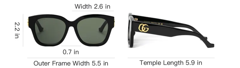 GUCCI Sunglasses Unisex-4