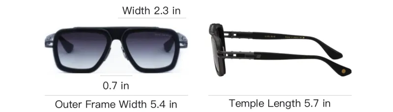 DITA LXN Evo Pilot frame Sunglasses-4