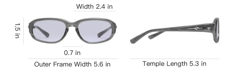GENTLE MONSTER Rna Gc9 Square frame Glasses-3