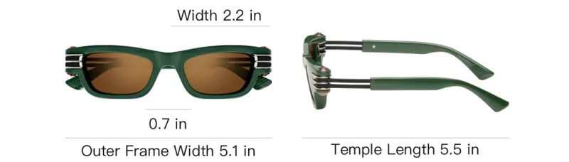 Bottega Veneta Bolt Squared Sunglasses-5
