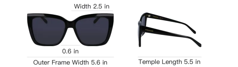 Ferragamo Cat Eye Sunglasses-3