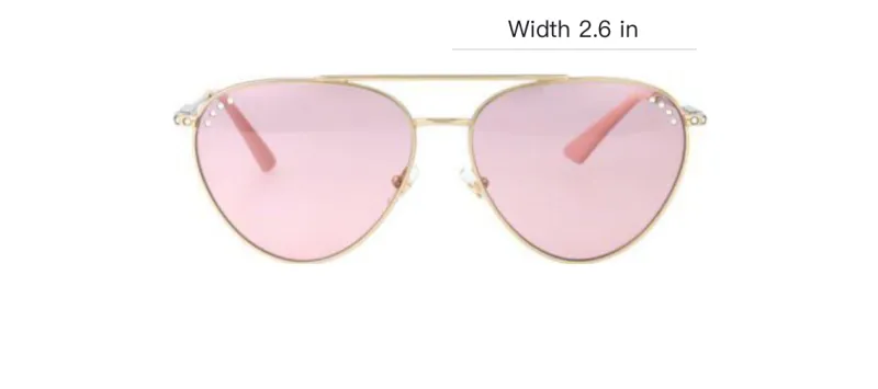 Jimmy Choo Aviator Frame Sunglasses-3