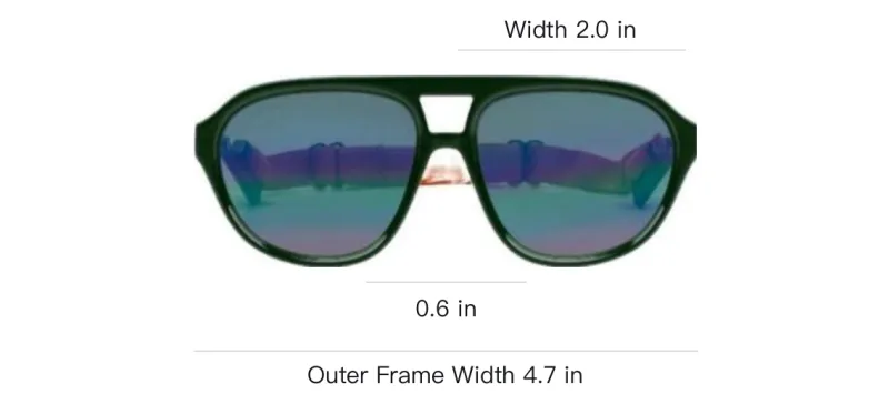 GUCCI Injection Molding Aviator Sunglasses Unisex Green-3