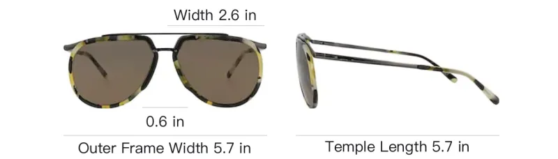BRIONI Metal Acetate Aviator Sunglasses Men's Black-3