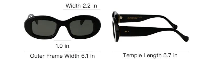 Retrosuperfuture Oval Frame Sunglasses-3