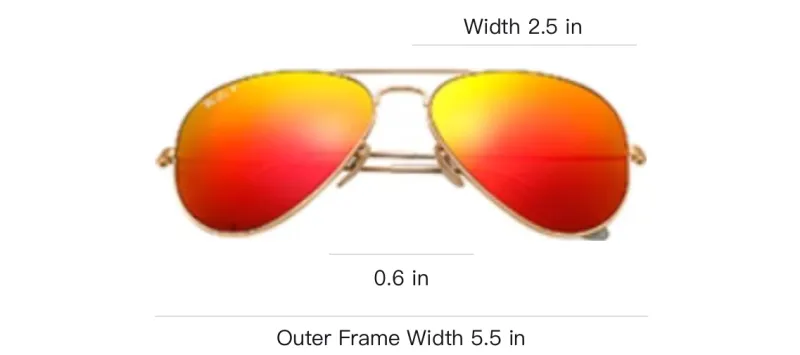 RayBan Metal Aviator Sunglasses Men's Gold-3